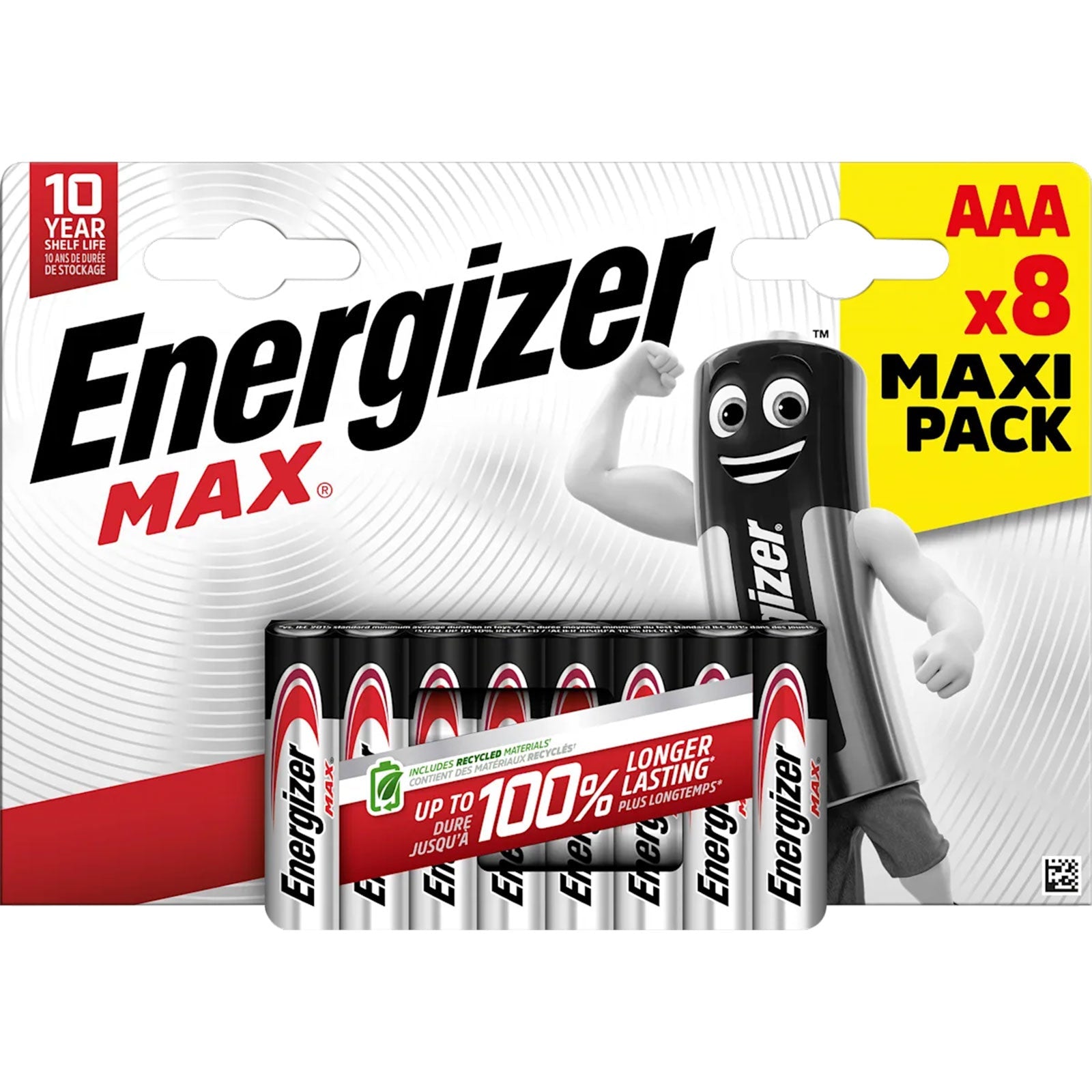 Energizer Max 8 Batterie AA Stilo LR6 1.5V - Disponibile in 2-4 giorni lavorativi GameSIDE&Tech
