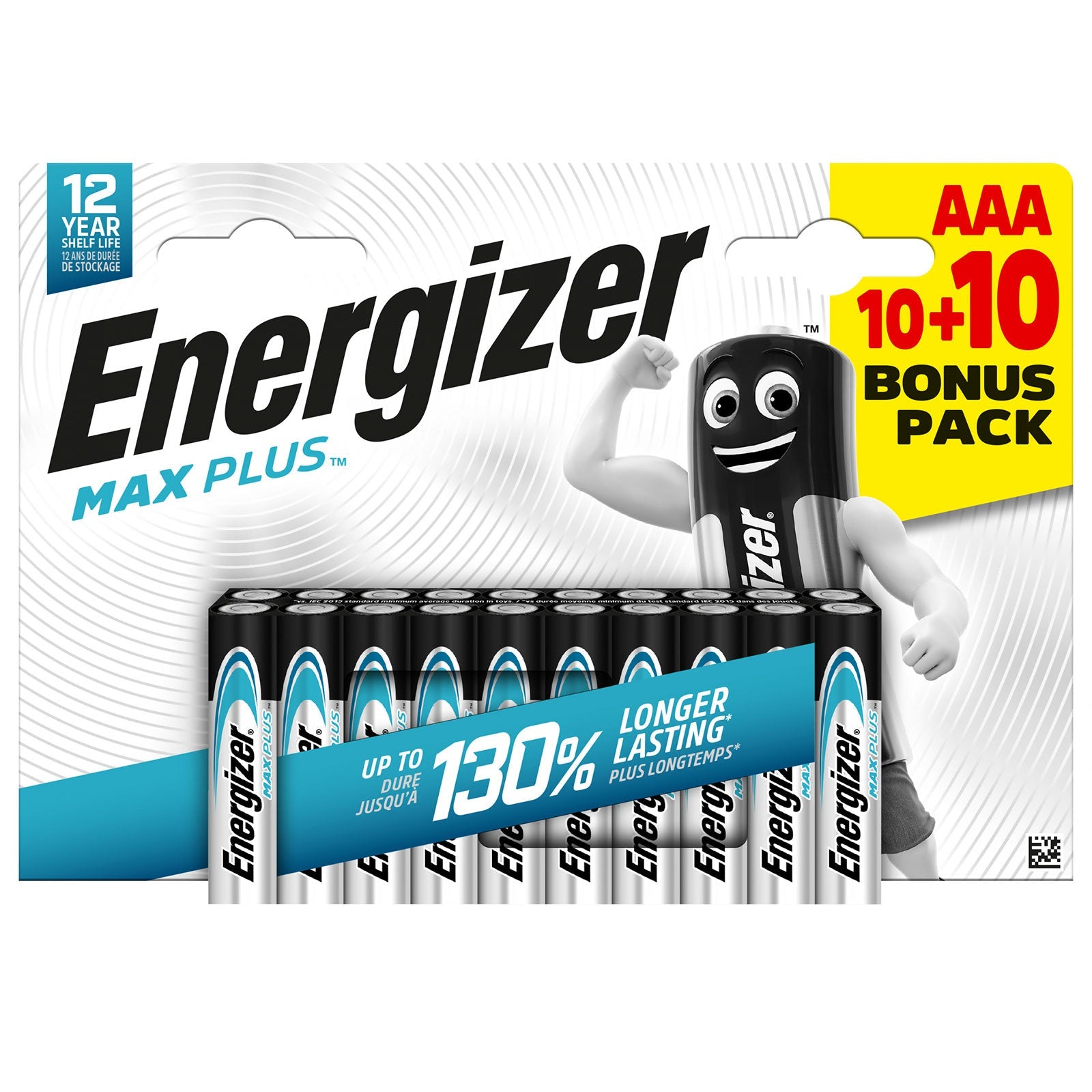 Energizer Max Plus 20 Batterie AAA Ministilo LR03 1.5V - Disponibile in 2-4 giorni lavorativi GameSIDE&Tech