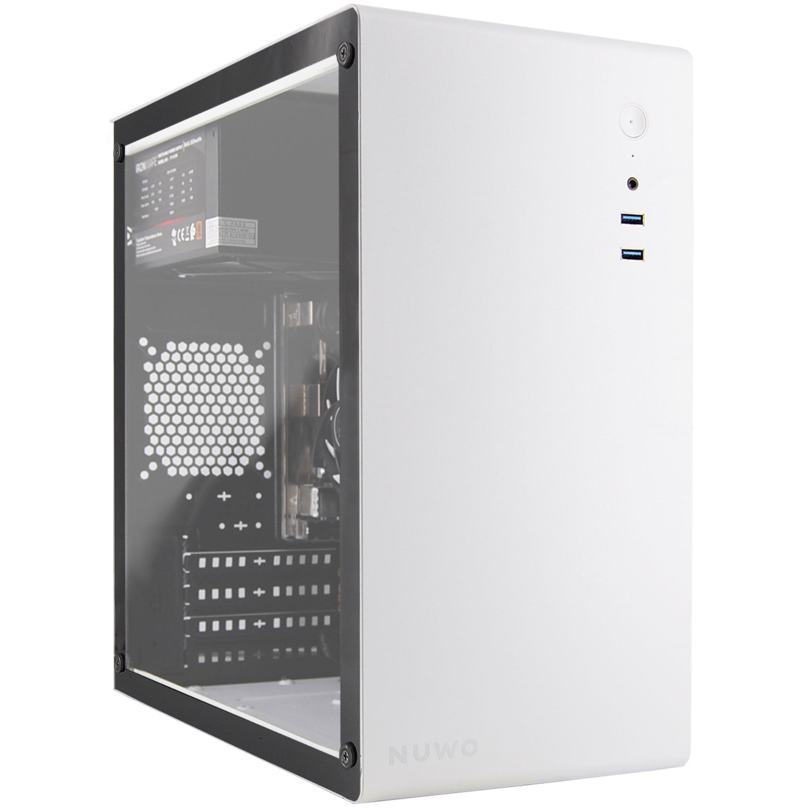 PC Computer Assemblato PRO CPU Intel i5-12400 Ram 16GB SSD 500GB WiFi BT Bianco Freedos - Disponibile in 2-4 giorni lavorativi GameSIDE&Tech