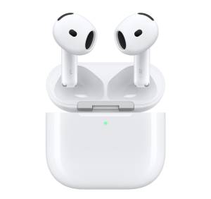 Apple Auricolari AirPods 4 2024 + Cust.Ric. USB-C (ANC) MXP93ZM/A Apple