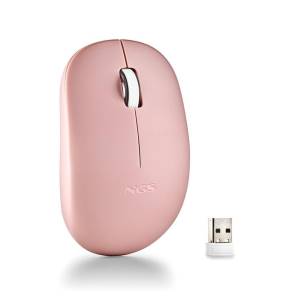NGS Mouse Wireless Fog Pro 1000dpi 2tasti Pink NGS
