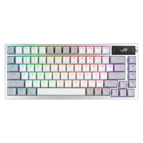 Asus ROG Azoth White Tastiera da Gaming RGB USB/Bluetooth/RF Layout IT ASUS