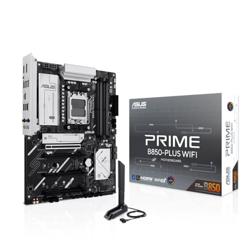 ASUS PRIME B850-PLUS AMD B850 4*DDR5 2*M.2 4*SataIII AM5 HDMI/DisplayPort ATX ASUS