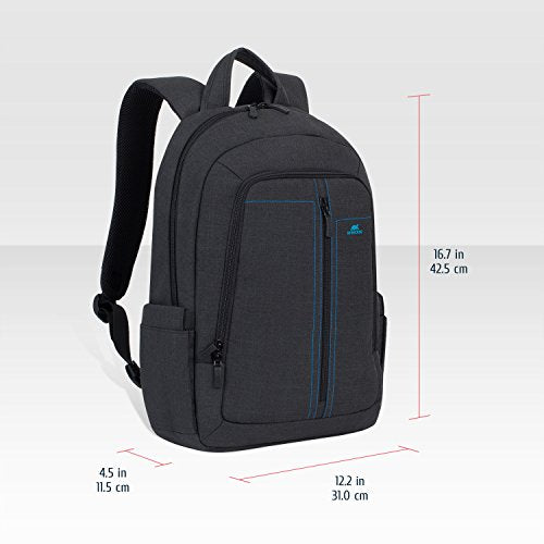 Rivacase 7560 Zaino per Notebook 15.6" Nero RIVACASE