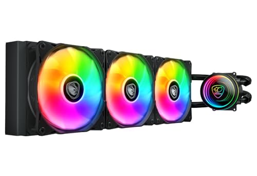 Cougar Poseidon Elite 360 ARGB CPU Liquid Cooler Intel 1851/1700 AMD AM4/AM5 Nero Cougar