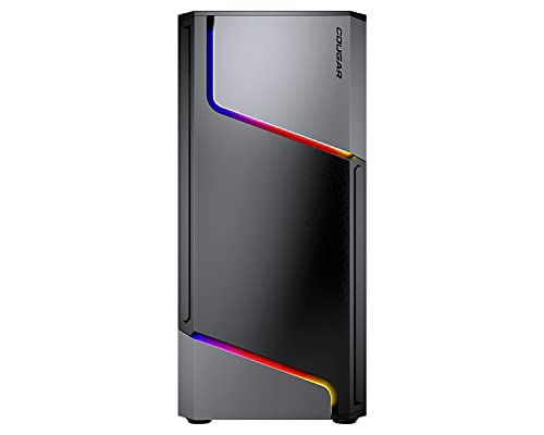 Cougar MX360 RGB Middle Tower No-Power Vetro Temperato minITX/mATX/ATX Nero/Grigio Cougar