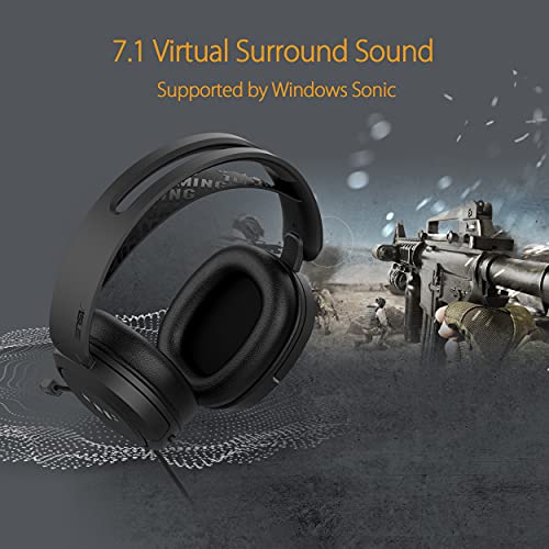 Asus TUF Gaming H1 Cuffie Con Microfono jack PC/PS5 - 90YH03A1-B1UA00 ASUS