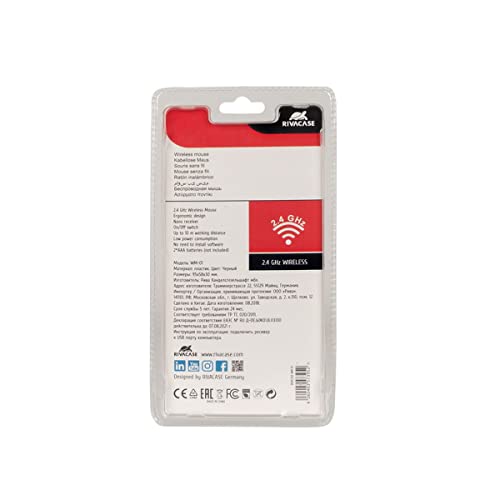 Rivacase 8038 Borse per Notebook 15.6" con Mouse Wireless RIVACASE