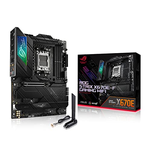 Asus ROG Strix X670E-F Wi-Fi AMD X670 4*DDR5 4*M.2 4*SataIII skAM5 HDMI/DP ATX ASUS