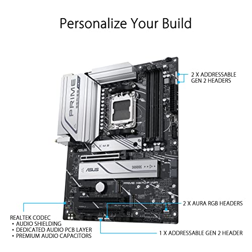 Asus Prime X670-P Wi-Fi AMD X670 4*DDR5 3*M.2 6*SataIII skAM5 HDMI/DP ATX ASUS