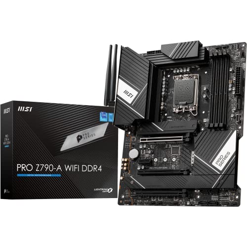 MSI Pro Z790-A Wi-Fi Intel Z790 4*DDR4 4*M.2 6*SataIII sk1700 HDMI/DP ATX MSI Microstar