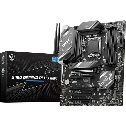 MSI B760 GAMING Plus Wi-Fi DDR5 Intel B760 4*DDR5 2*M.2 4*SataIII sk1700 HDMI/DisplayPort ATX MSI Microstar