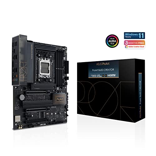 ASUS ProArt B650 Creator AMD B650 4*DDR5 3*M.2 4*SataIII AM5 HDMI/DP ATX ASUS