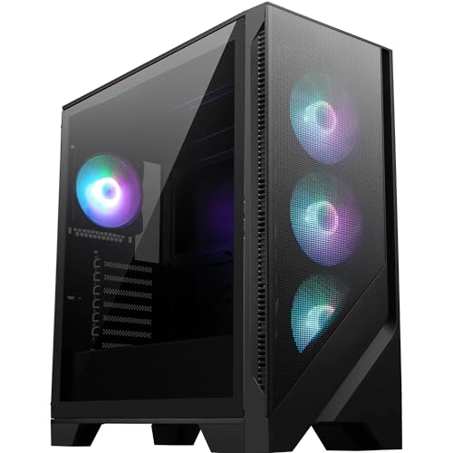 MSI MAG FORGE 320R AIRFLOW Case Midi Tower Vetro Temprato No-Power ATX/mATX / Mini-ITX MSI Microstar