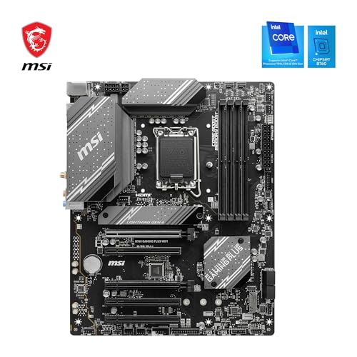 MSI B760 GAMING Plus Wi-Fi DDR5 Intel B760 4*DDR5 2*M.2 4*SataIII sk1700 HDMI/DisplayPort ATX MSI Microstar