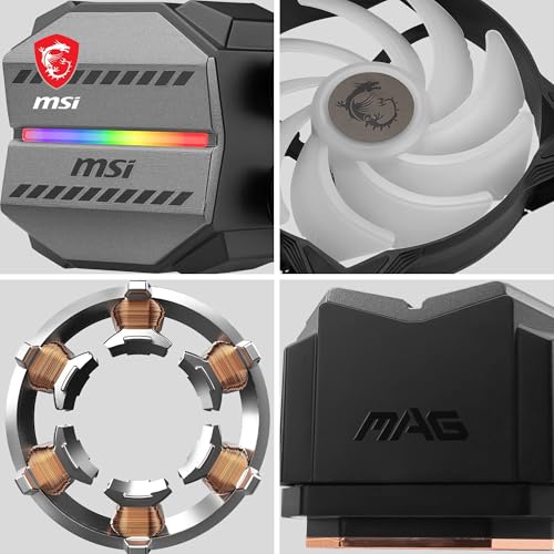 MSI MAG CoreLiquid M240 ARGB CPU Liquid Cooler Intel 1851/1700/1200 AMD AM4/AM5 MSI Microstar