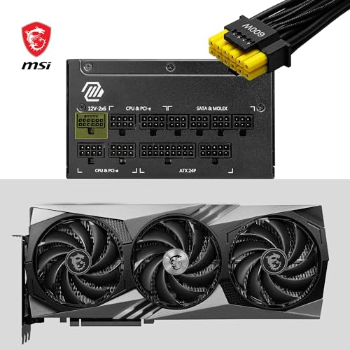 MSI MAG A1000GL PCIE5 1000W Modulare 80+ Gold PFC Attivo ATX 3.1 MSI Microstar