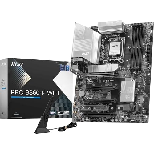 MSI PRO B860-P Wi-Fi Intel B860 4*DDR5 3*M.2 4*SataIII sk1851 HDMI/DisplayPort ATX MSI Microstar