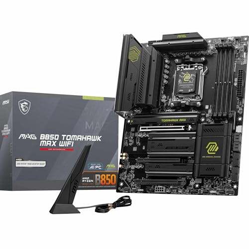 MSI MAG B850 Tomahawk Max Wi-Fi AMD B850 4*DDR5 4*M.2 4*SataIII AM5 HDMI ATX MSI Microstar