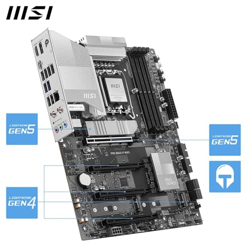 MSI PRO B860-P Wi-Fi Intel B860 4*DDR5 3*M.2 4*SataIII sk1851 HDMI/DisplayPort ATX MSI Microstar