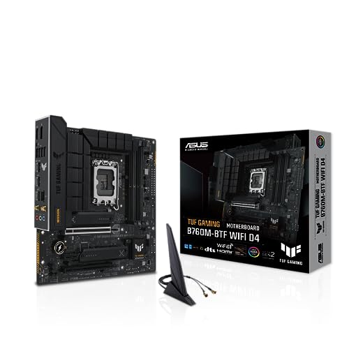 Asus TUF Gaming B760M-BTF Wi-Fi D4 4*DDR4 3*M.2 4*SataIII sk1700 HDMI/Displayport mATX ASUS