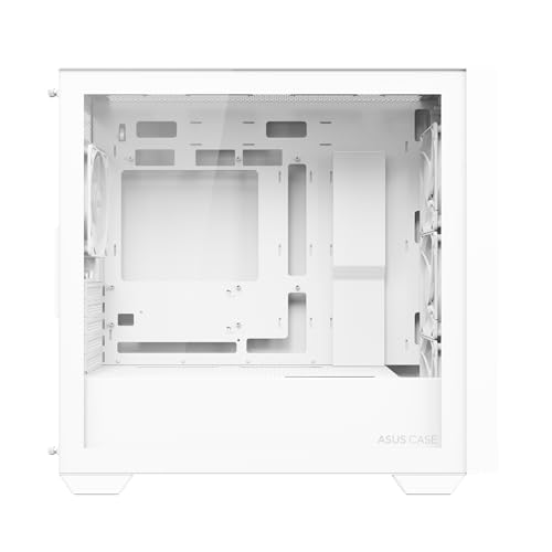 Asus A21 Plus TG ARGB White Mini Tower No-Power Vetro Temperato minITX/mATX ASUS