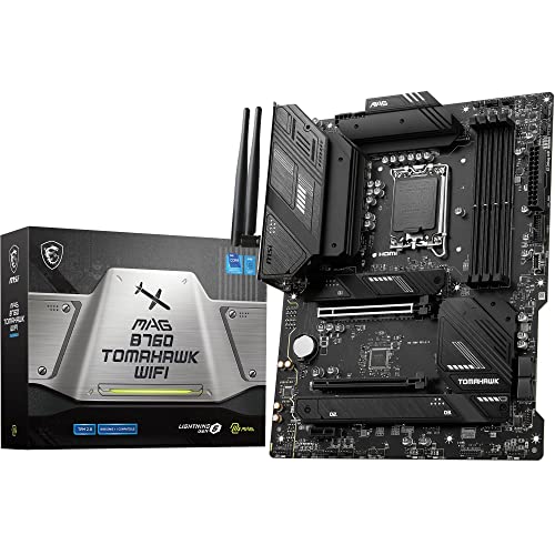MSI MAG B760 Tomahawk Wi-Fi Intel B760 4*DDR5 3*M.2 4*SataIII sk1700 HDMI/DisplayPort ATX MSI Microstar