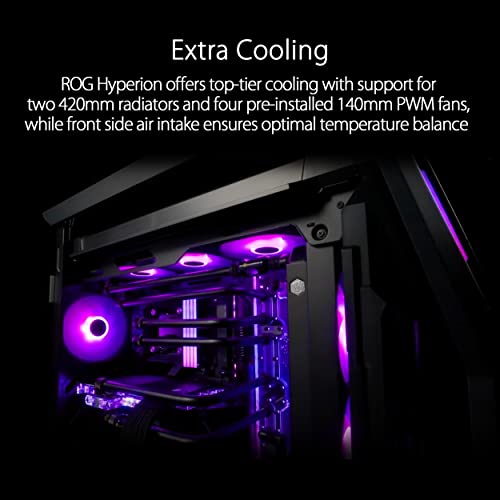 Asus ROG Hyperion GR701 Full Tower Vetro Temperato No-Power minITX/mATX/ATX/E-ATX ASUS