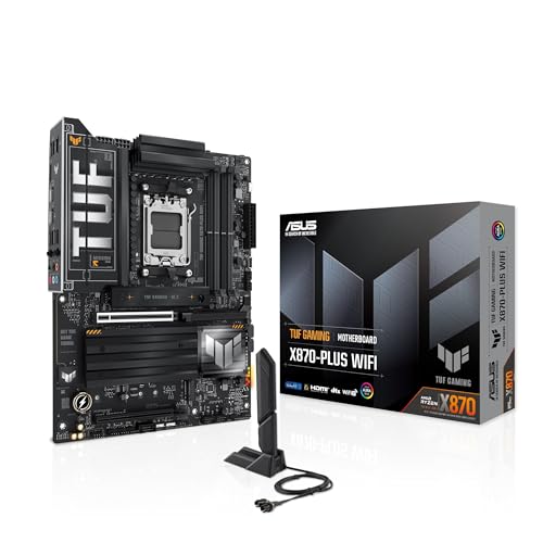 Asus TUF Gaming X870-Plus Wi-Fi AMD X870 4*DDR5 4*M.2 2*SataIII AM5 HDMI ATX ASUS