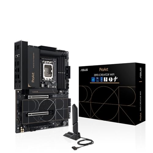 ASUS ProArt Z890-CREATOR WIFI Intel Z890 4*DDR5 5*M.2 4*SataIII sk1851 HDMI/DisplayPort 4 ATX ASUS
