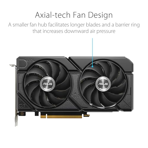 ASUS Dual Radeon RX 7600 EVO OC Edition 8GB GDDR6 HDMI/3*DisplayPort PCi Ex 4.0 16x ASUS