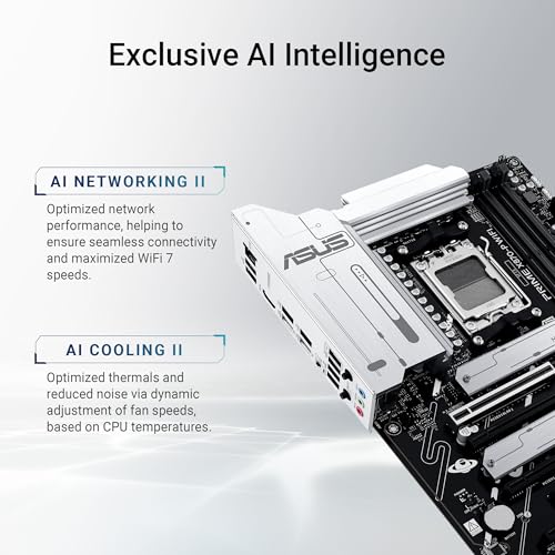 Asus Prime X870-P Wi-Fi AMD X870 4*DDR5 4*M.2 2*SataIII AM5 HDMI ATX ASUS