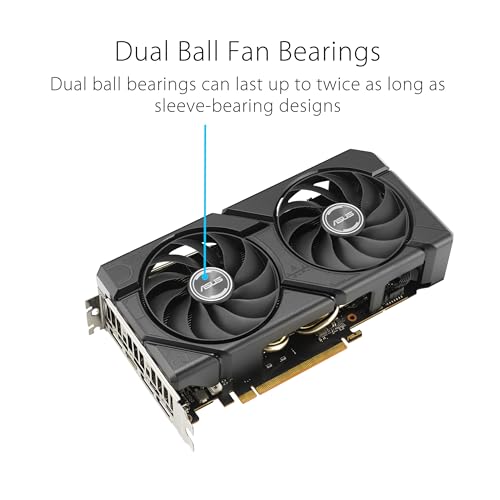 ASUS Dual Radeon RX 7600 EVO OC Edition 8GB GDDR6 HDMI/3*DisplayPort PCi Ex 4.0 16x ASUS