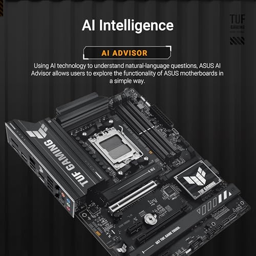ASUS TUF Gaming B850-PLUS Wi-Fi AMD B850 4*DDR5 3*M.2 4*SataIII AM5 HDMI/DisplayPort ATX ASUS