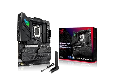 ASUS ROG Strix B860-F Gaming Wi-Fi Intel B860 4*DDR5 4*M.2 4*SataIII sk1851 HDMI/DisplayPort ATX ASUS