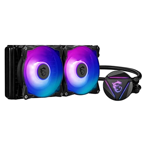 MSI MAG CoreLiquid 240R V2 ARGB CPU Liquid Cooler Intel 1851/1700/1200 AMD AM4/AM5 - MAG-CRLQD-240R2 Dissipatore CPU MSI Microstar