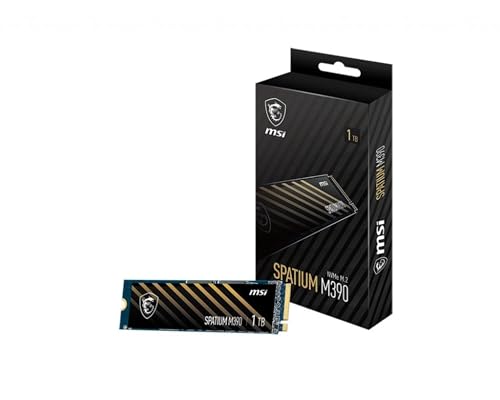 MSI Spatium M390 SSD 1TB M.2 NVMe 3300/3000 MB/s MSI Microstar