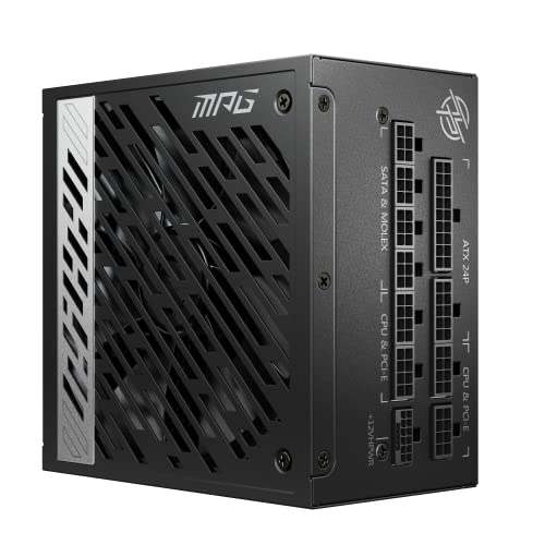 MSI MPG A1000G PCIE5 1000W Modulare 80+ Gold Attivo PFC ATX 3.0 MSI Microstar