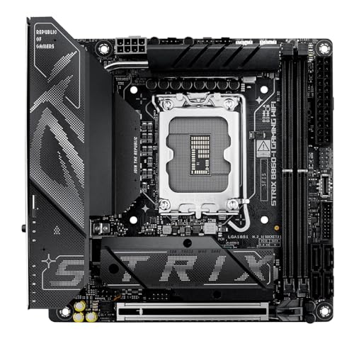 ASUS ROG STRIX B860-I Gaming Wi-Fi Intel B860 2*DDR5 2*M.2 4*SataIII sk1851 HDMI/DisplayPort Mini-ITX ASUS