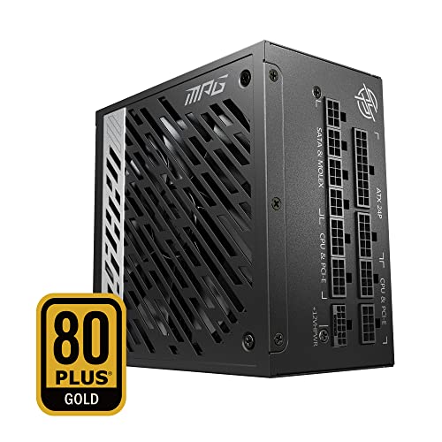 MSI MPG A1000G PCIE5 1000W Modulare 80+ Gold Attivo PFC ATX 3.0 MSI Microstar