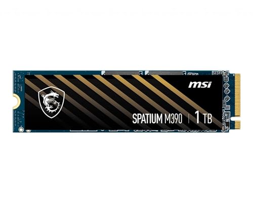MSI Spatium M390 SSD 1TB M.2 NVMe 3300/3000 MB/s MSI Microstar