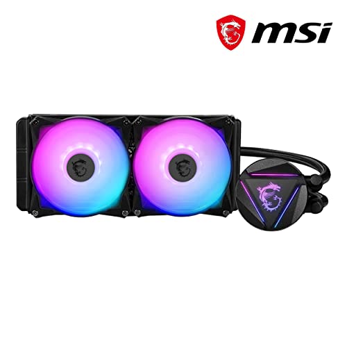 MSI MAG CoreLiquid 240R V2 ARGB CPU Liquid Cooler Intel 1851/1700/1200 AMD AM4/AM5 - MAG-CRLQD-240R2 Dissipatore CPU MSI Microstar