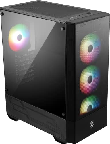 MSI MAG Forge 112R Case Midi Tower Vetro Temperato No-Power minITX/mATX/ATX Nero MSI Microstar
