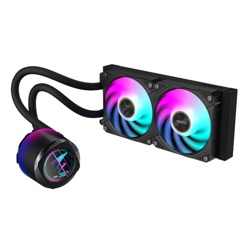 GIGABYTE AORUS Waterforce X II 240 ARGB CPU Liquid Cooler Intel 1851/1700/1200 AMD TR4/AM5/AM4/sTR5 Gigabyte