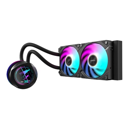 GIGABYTE AORUS Waterforce X II 240 ARGB CPU Liquid Cooler Intel 1851/1700/1200 AMD TR4/AM5/AM4/sTR5 Gigabyte