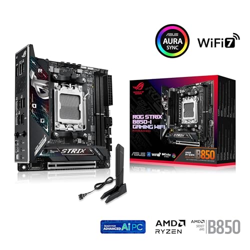 ASUS ROG STRIX B850-I Gaming WIFI AMD B850 2*DDR5 2*M.2 2*SataIII AM5 HDMI Mini-ITX ASUS