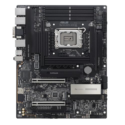 ASUS PRO WS Z890-ACE SE Intel Z890 4*DDR5 4*M.2 8*SataIII sk1851 HDMI ATX ASUS