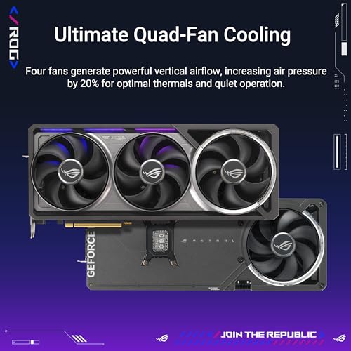 ASUS ROG Astral GeForce RTX 5080 OC Edition 16GB GDDR7 DLSS4 2*HDMI/3*DP PCi Ex 5.0 16x ASUS