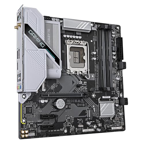 GIGABYTE B760M Gaming Plus Wi-Fi DDR4 Intel B760 4*DDR4 2*M.2 4*SataIII sk1700 HDMI/DisplayPort mATX Gigabyte