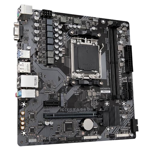 Gigabyte B650M S2H AMD B650 2*DDR5 1*M.2 4*SataIII AM5 HDMI/DisplayPort/VGA mATX Gigabyte